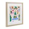 Stupell Industries Christmas In New York City Framed Print Under Glass, design by Krissy Mast